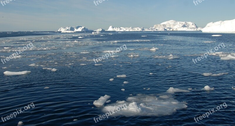 Greenland Iceberg Ice Snow Free Photos