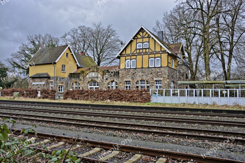 Railway Station Osnabrück Train Free Photos