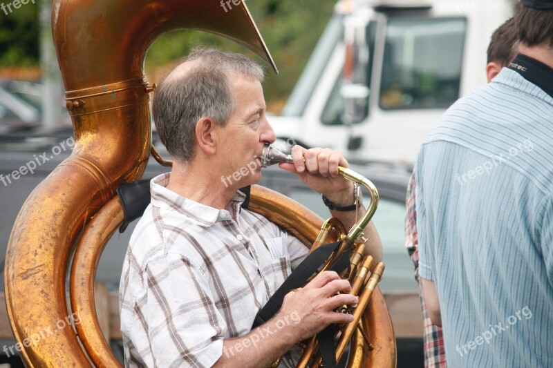 Tuba Musician Horn Musical Instrument