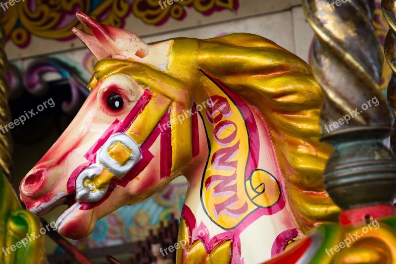 Carousel Horse Fun Amusement Ride