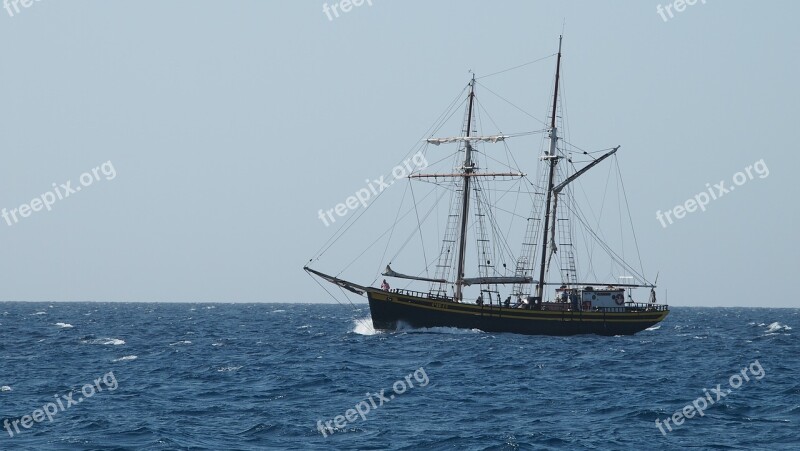 Sailboat Sailing Ship Sea Free Photos