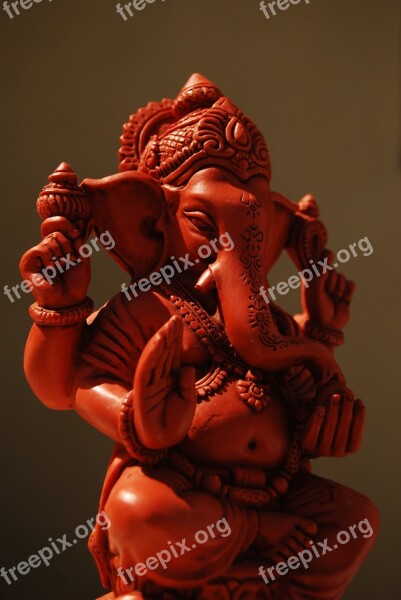 Ganesha Idol India Hindu God