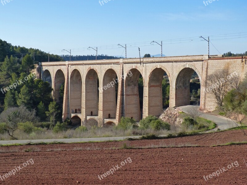 Bridge Viaduct Railway Freemasonry Engineering