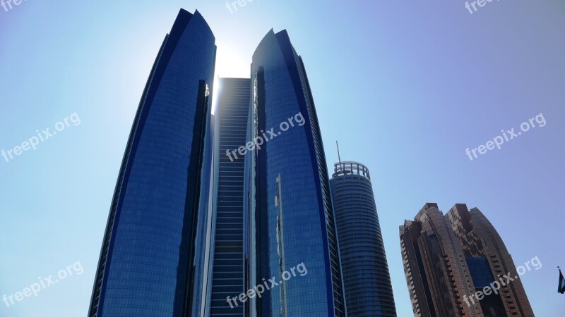 Abu Dhabi Skyscraper Building Free Photos