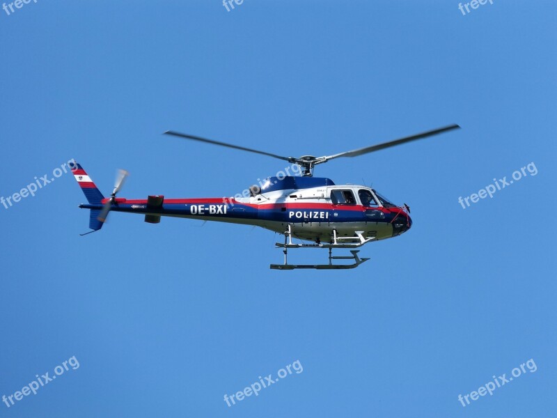 Heaven Helicopter Sky Police Protection