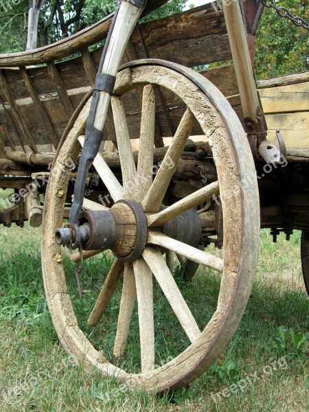 Wagon Wheel Representing Wheel Tire Free Photos