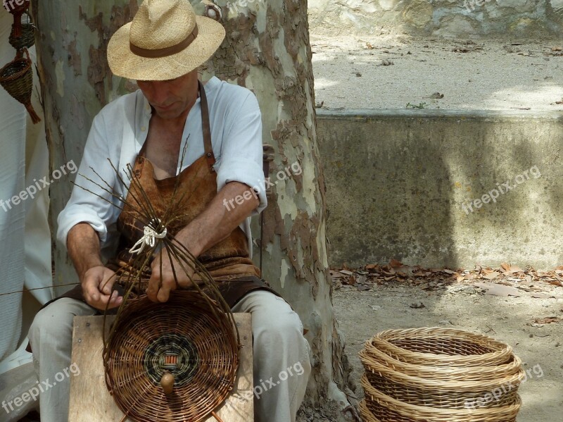 Basketry Vannier Wicker Artisan Hand