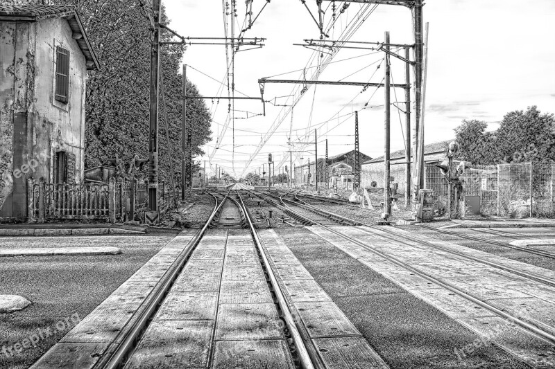 Train Railway Rail Sncf Switch