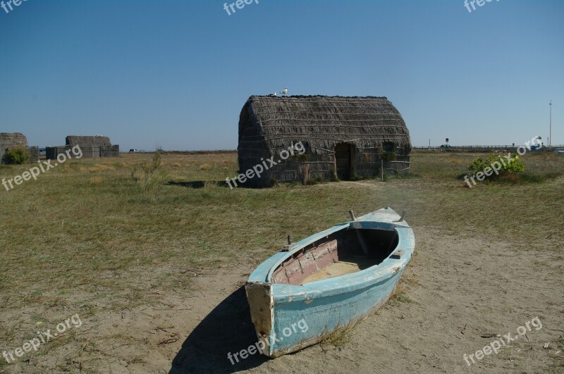 Fishing Boat Old Fisherman House Etang Free Photos