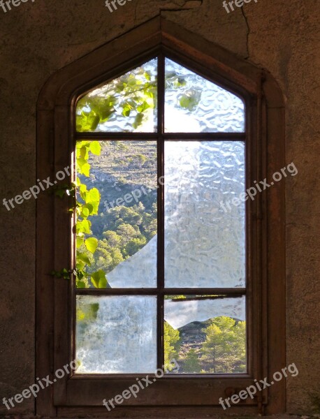 Window Old Window Broken Broken Glass Abandonment