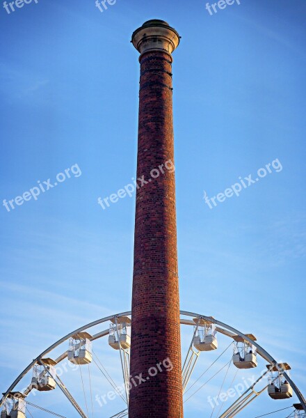 Chimney Ferris Wheel Stack Smoke