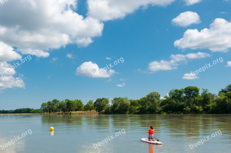 Paddle Rhône Beaucaire River Water