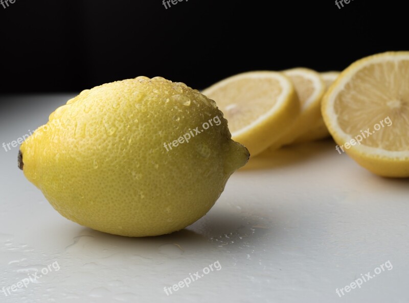 Lemon Slices Yellow Slice Lime