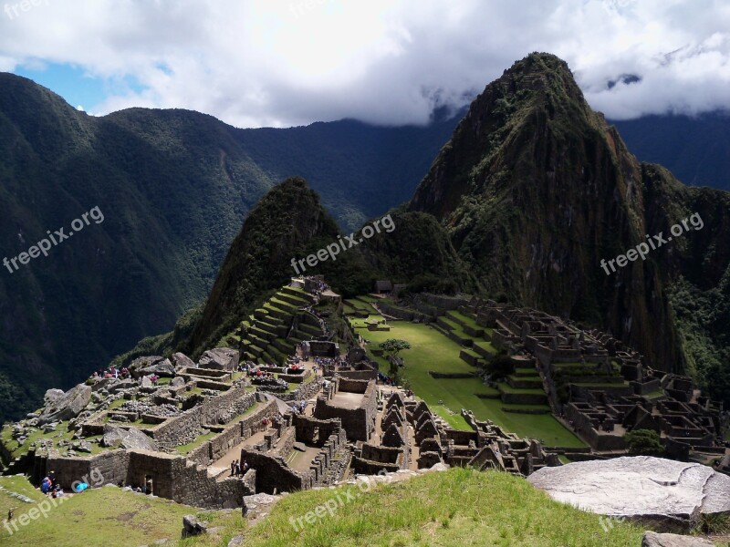 Machupichu Peru Marvel Free Photos