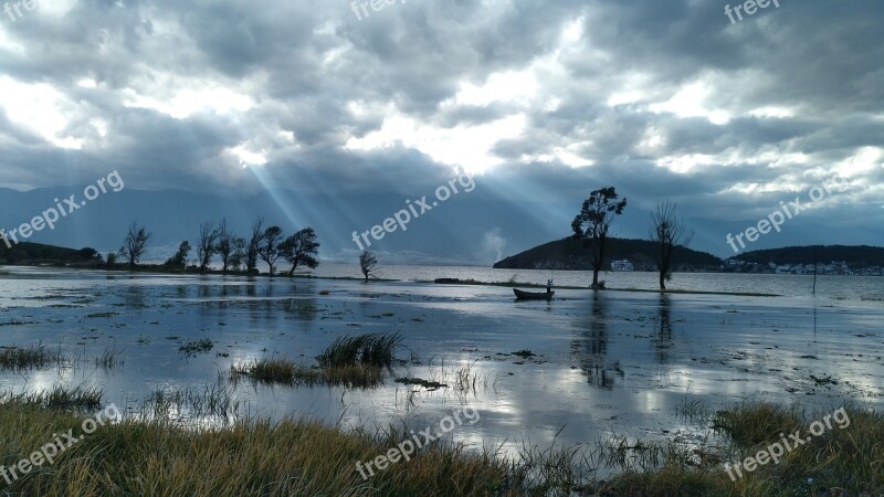 The Scenery Erhai Lake Lijiang Tourism Free Photos