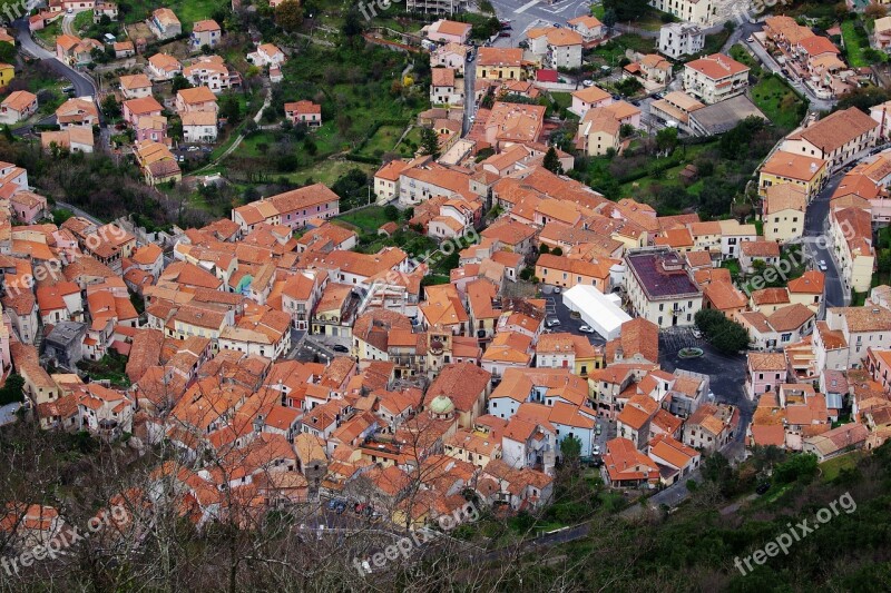 Maratea Basilicata Italy Village Historical Centre