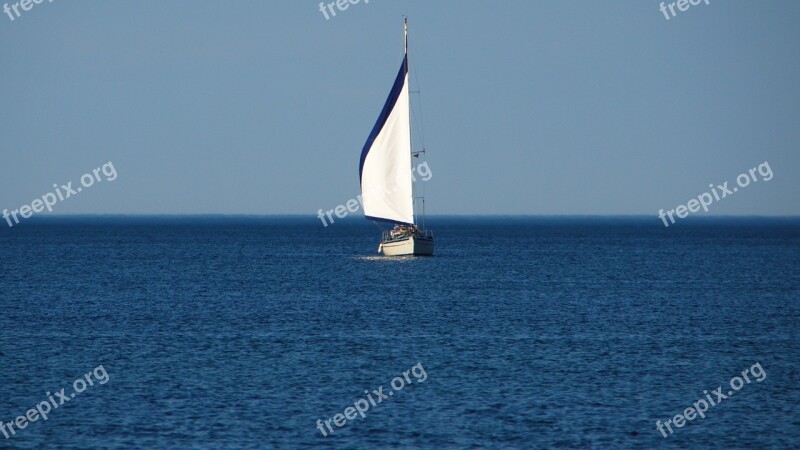 Sailing Vessel Sea Denmark Water Ship