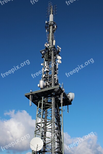 Transmission Tower Radio Tower Radio Mast Mast Antennas