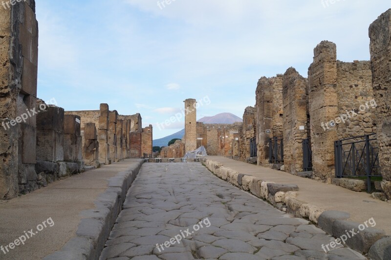 Italy Pompeii Mood Free Photos