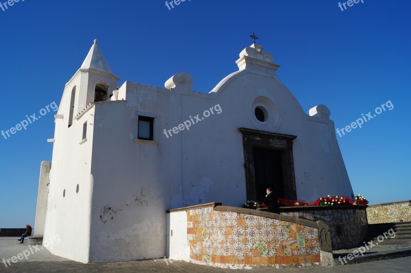 Italy Ischia Navigator Church Santa Maria Del Soccorso Free Photos