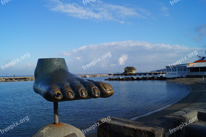 Italy Ischia Bronze Beach Shariff Amino Free Photos