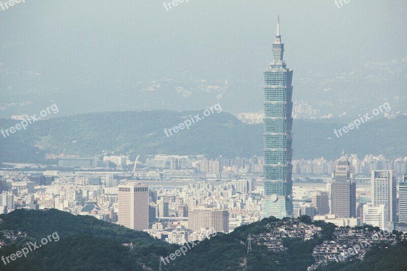 Taiwan Taipei 101 Taipei 101 View