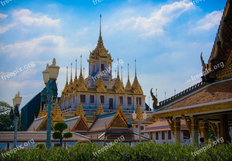 Tailind Bangkok Buddhist Temple Free Photos