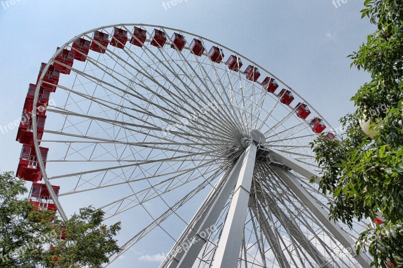 Ferris Wheel Chicago Ferris Wheel Pier