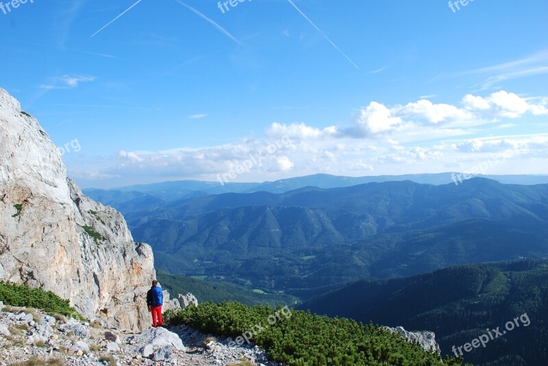 Austria Ferrata Climbing Adventure Rock