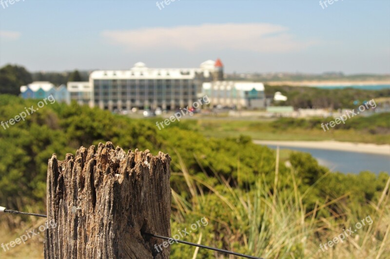 Post Water Beach Ocean Summer