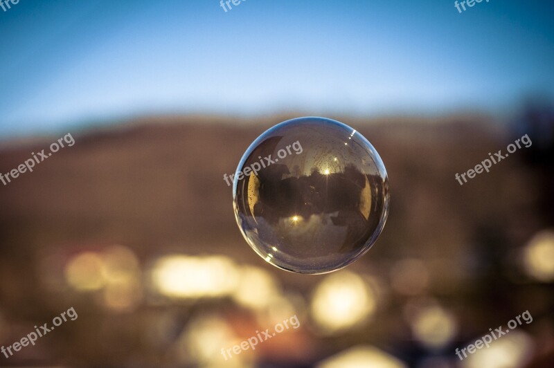 Soap Bubble Air Airy Ease Colorful