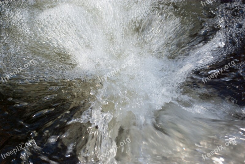 Water Torrent Stream River Fluid