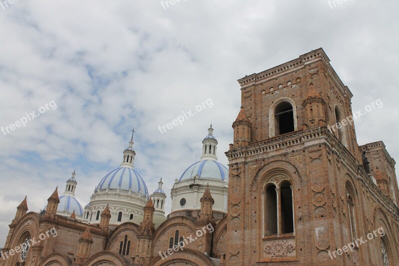 Basin Ecuador Cathedral New Free Photos