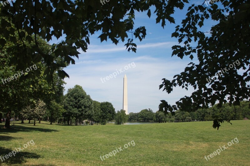 Washington Monument Washington Dc Historical Building Usa Building