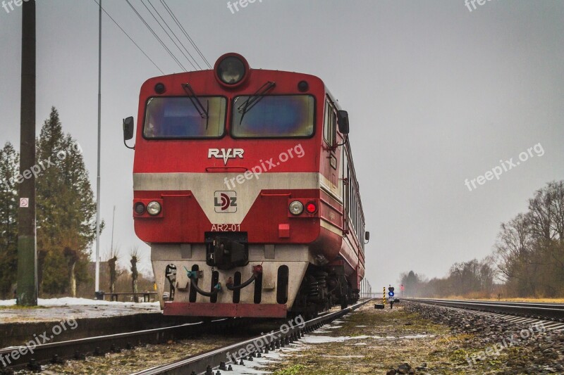 Ar2 Railway Wagon Railway Daudzeva Latvia