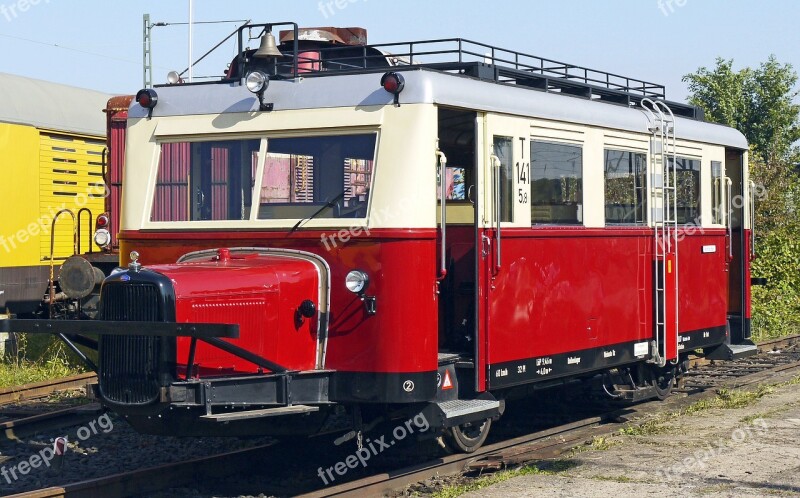 Railcar Museum Vehicle 1930s Wismar Schienenbus Pig Puss