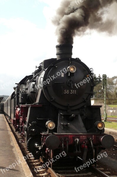 Locomotive Nostalgic Steam Railway Steam Locomotive Br 58