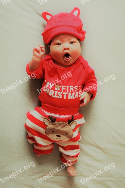 Baby The Full Moon Christmas Clothing Cute