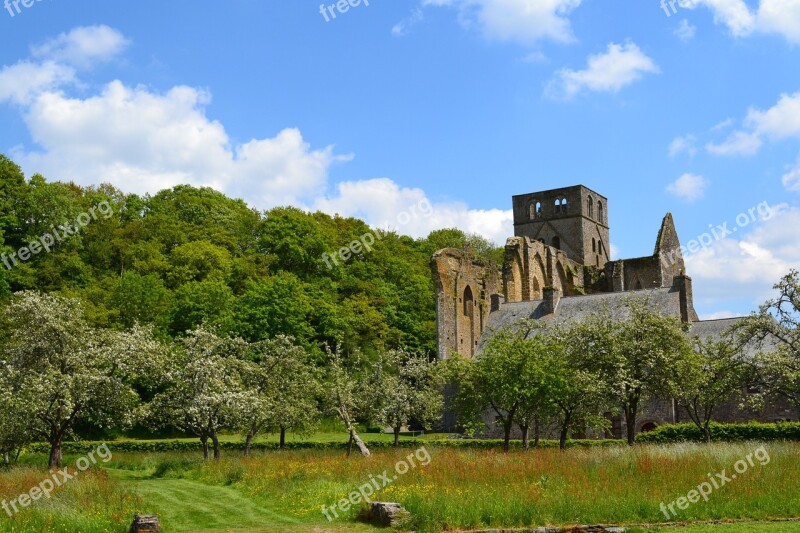 Abbey Hambye Normandy Free Photos