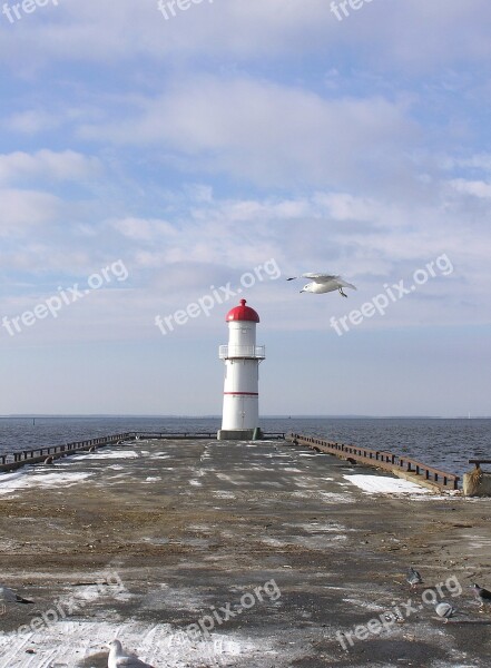 Sky Clouds Lighthouse Clouds Sky Nature