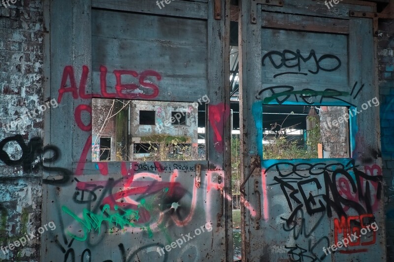 Lost Places Old Decay Ruin Railway Depot