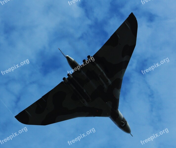 Vulcan Plane Flight Avro Vulcan Strategic Bomber