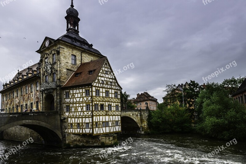 Bamberg Old Town Hall Building Free Photos