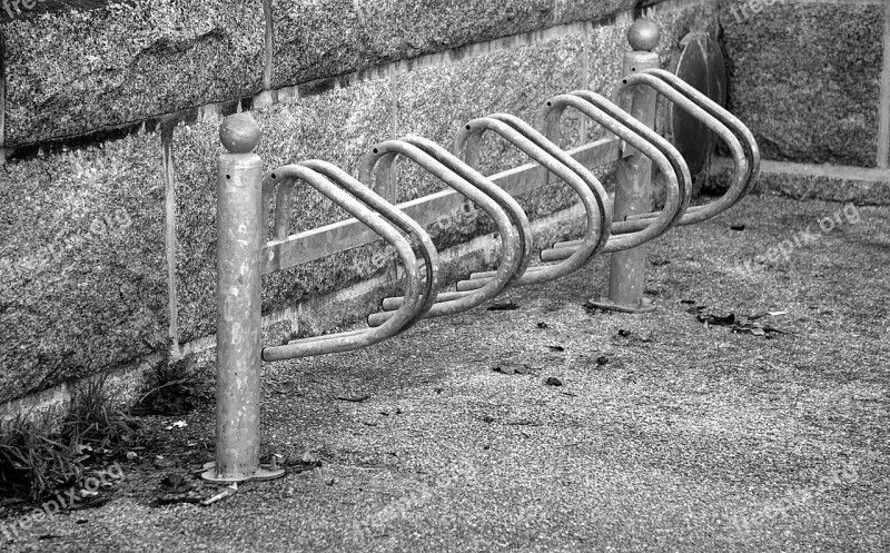 Bikes Two Wheels Bicycle Urban Parking