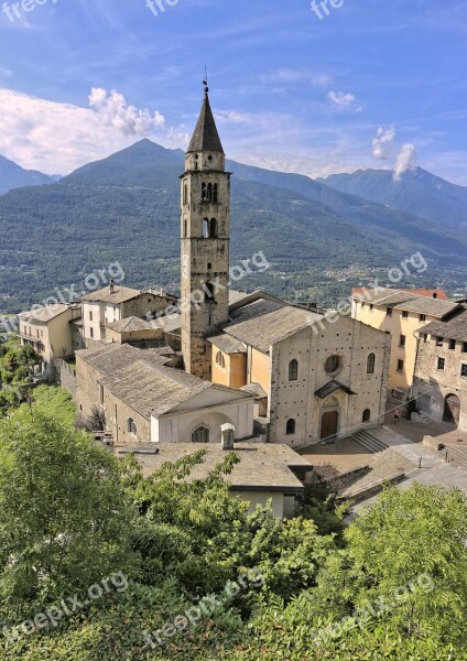 Valtellina Tresivio Lombardy Italy Church