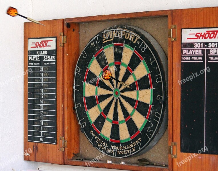 Dart Arrows Target Play Bull's Eye