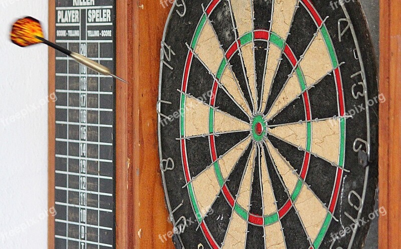 Dart Arrows Target Play Bull's Eye