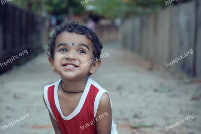 Boy Kid Smiling Child Happy