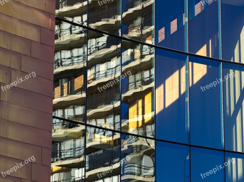 Building Window Reflection Glass Architecture