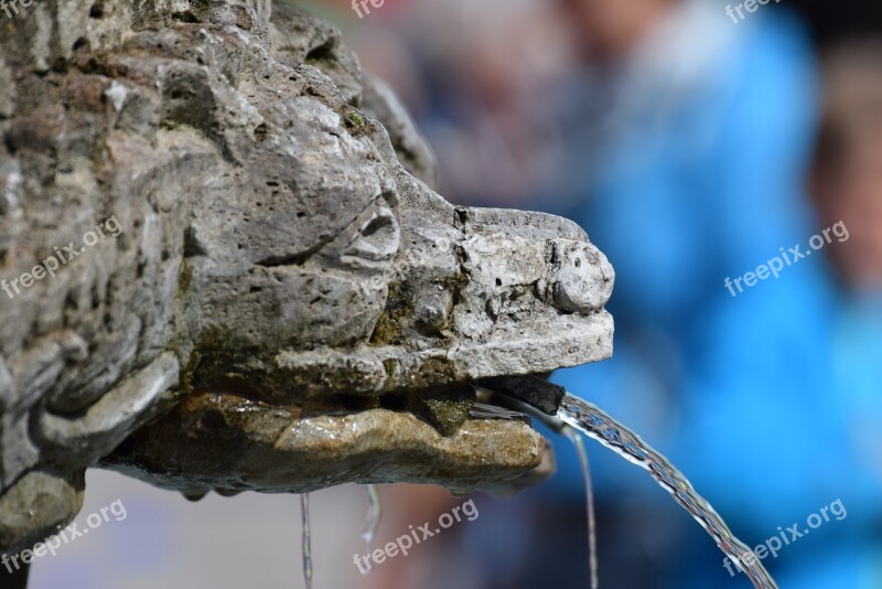 Fountain Well Water Flow Water Free Photos